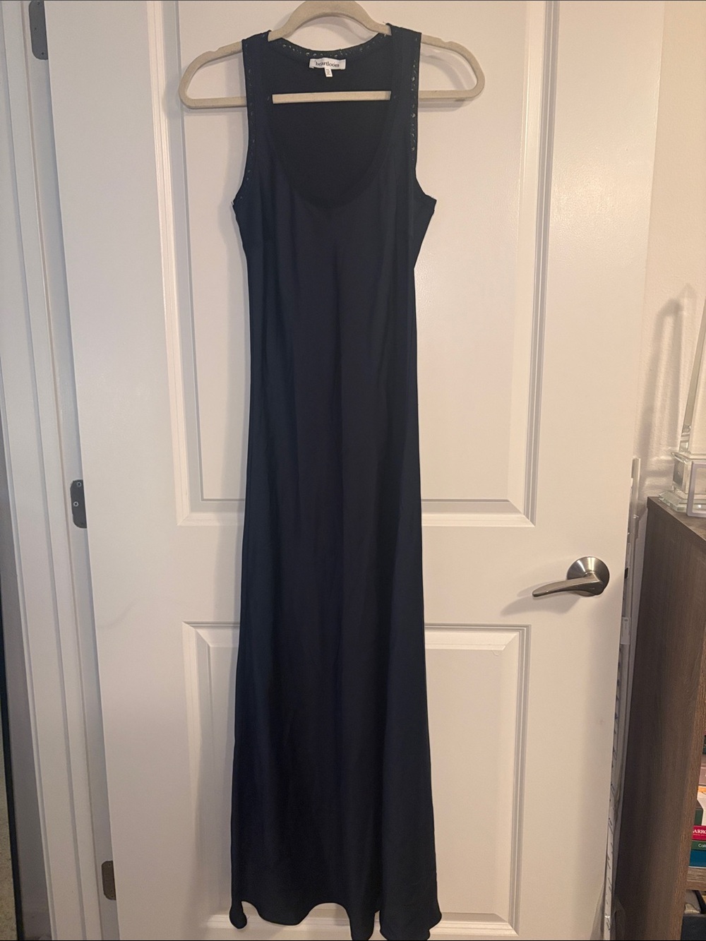 Heartloom Black Scoop-Neck Sleeveless Maxi Dress